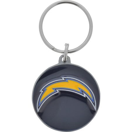 Hillman HILLMAN NFL Tempered Steel Multicolored Split Ring Keychain 710885